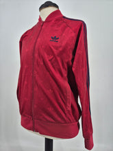 Load image into Gallery viewer, 2007 adidas Originals SST Vintage Track Top M Red Navy

