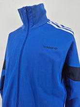 Load image into Gallery viewer, 2016 adidas Originals CLR84 Track Top XL Blue Black White
