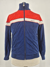 Load image into Gallery viewer, West German adidas Originals Europa Track Top S Small Navy Red White Vintage

