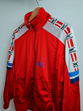 Load image into Gallery viewer, Asics Tiger 80&#39;s vintage Track Top made in Italy S/M Red
