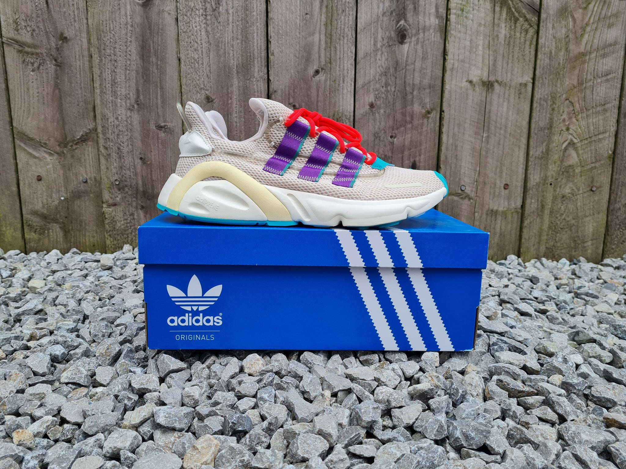 Adidas LXCON Clear Brown Active Purple uk 8.5