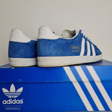 Load image into Gallery viewer, Adidas Gazelle OG air force blue/white UK 9 2012
