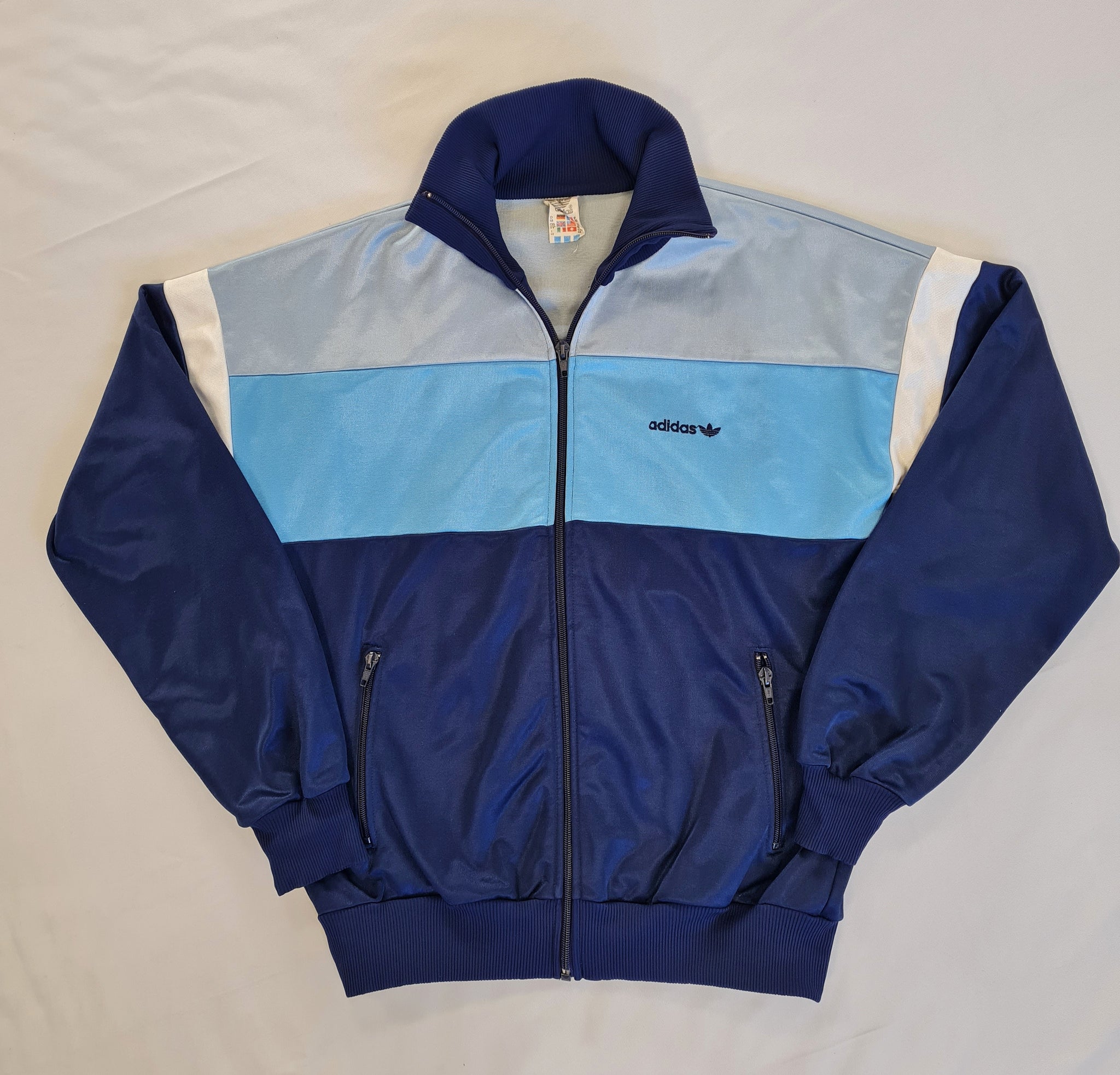 Vintage Adidas Track Top S/M 80s made West Germany – pontone classics