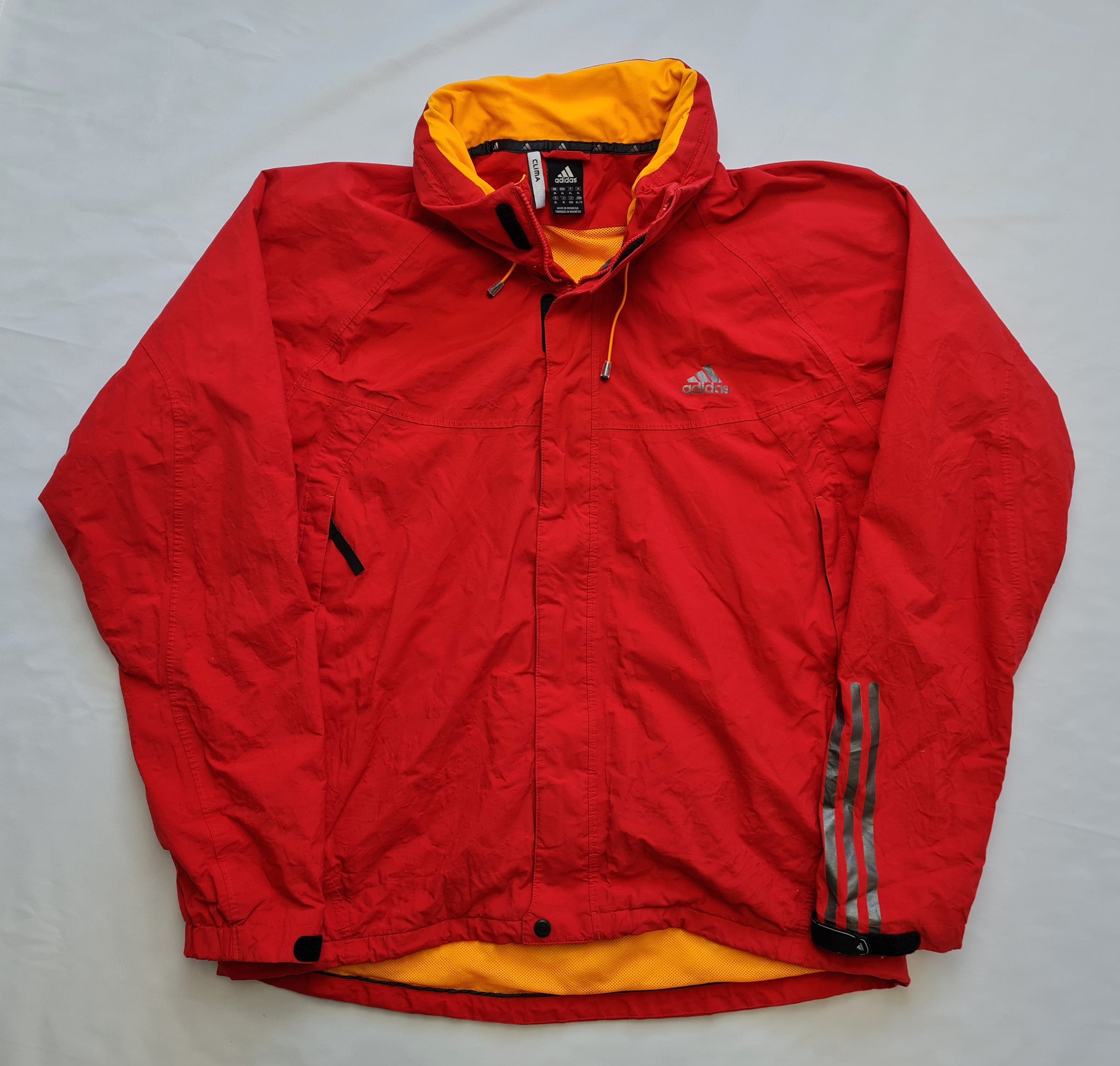 08 Vintage adidas Clima 365 Jacket XL Red pontone classics