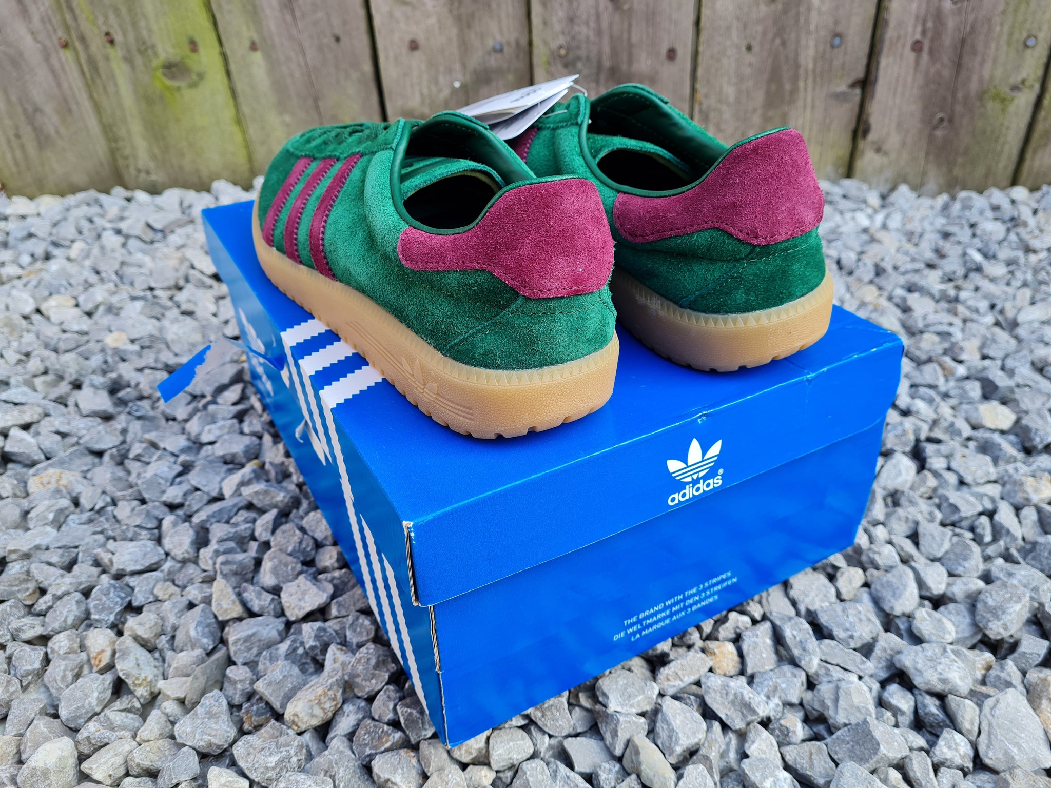 adidas Bermuda size Exclusive Pine Green 2017 UK 10.5 deadstock