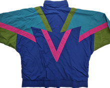 Load image into Gallery viewer, adidas Vintage 90s TT L/XL Blue Pink Green
