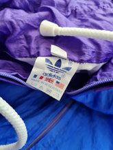 Load image into Gallery viewer, adidas Vintage 80s TT S/M Purple Pink Blue West German
