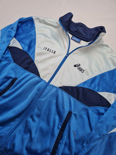 Load image into Gallery viewer, Asics 90s Italia XL Blue Track Top Blue White
