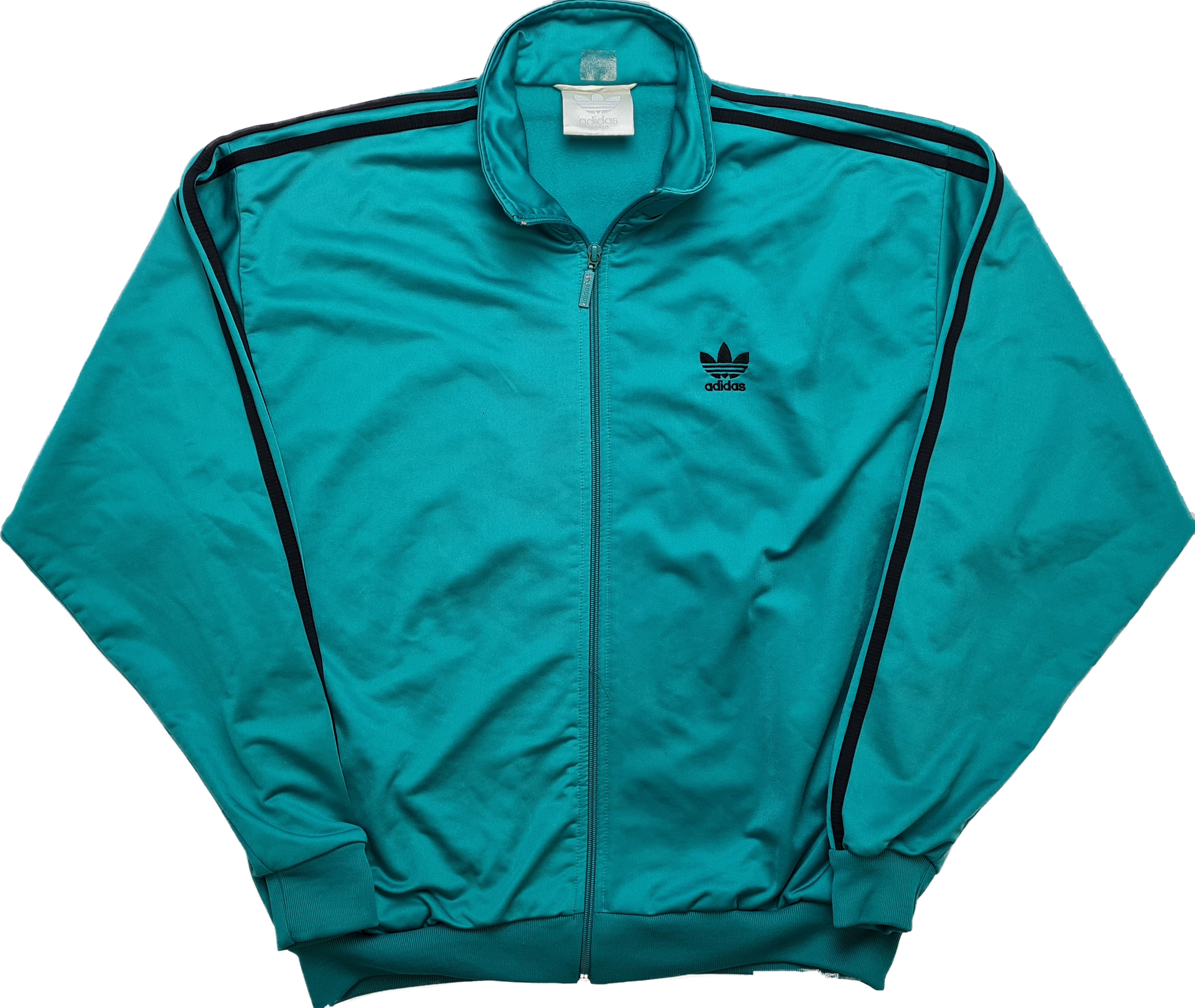 Turquoise sales adidas jacket