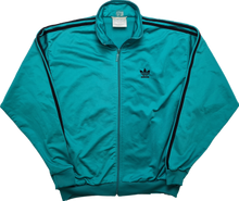 Load image into Gallery viewer, adidas Firebird Turquoise vintage 90s track top M 38/40

