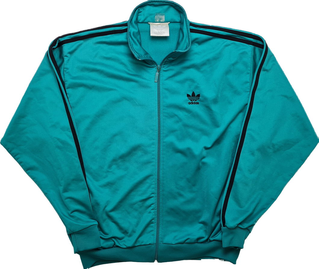 adidas Firebird Turquoise vintage 90s track top M 38/40