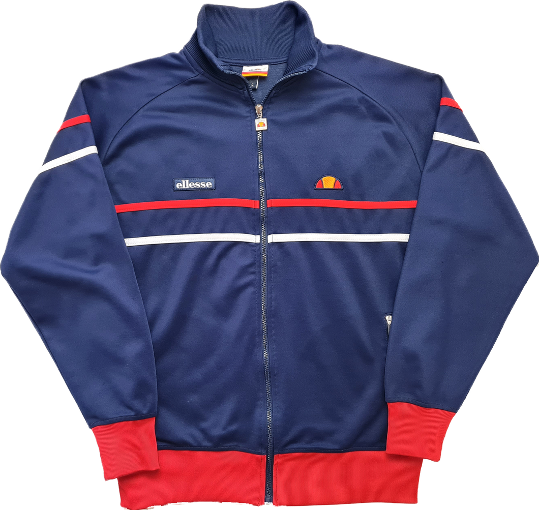 Ellesse Rimini Track Top Navy Red White L