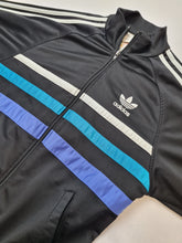 Load image into Gallery viewer, Adidas First TT Small 90s Black White Blue Purple
