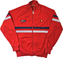 Load image into Gallery viewer, Ellesse Rimini Track Top Red Navy White M
