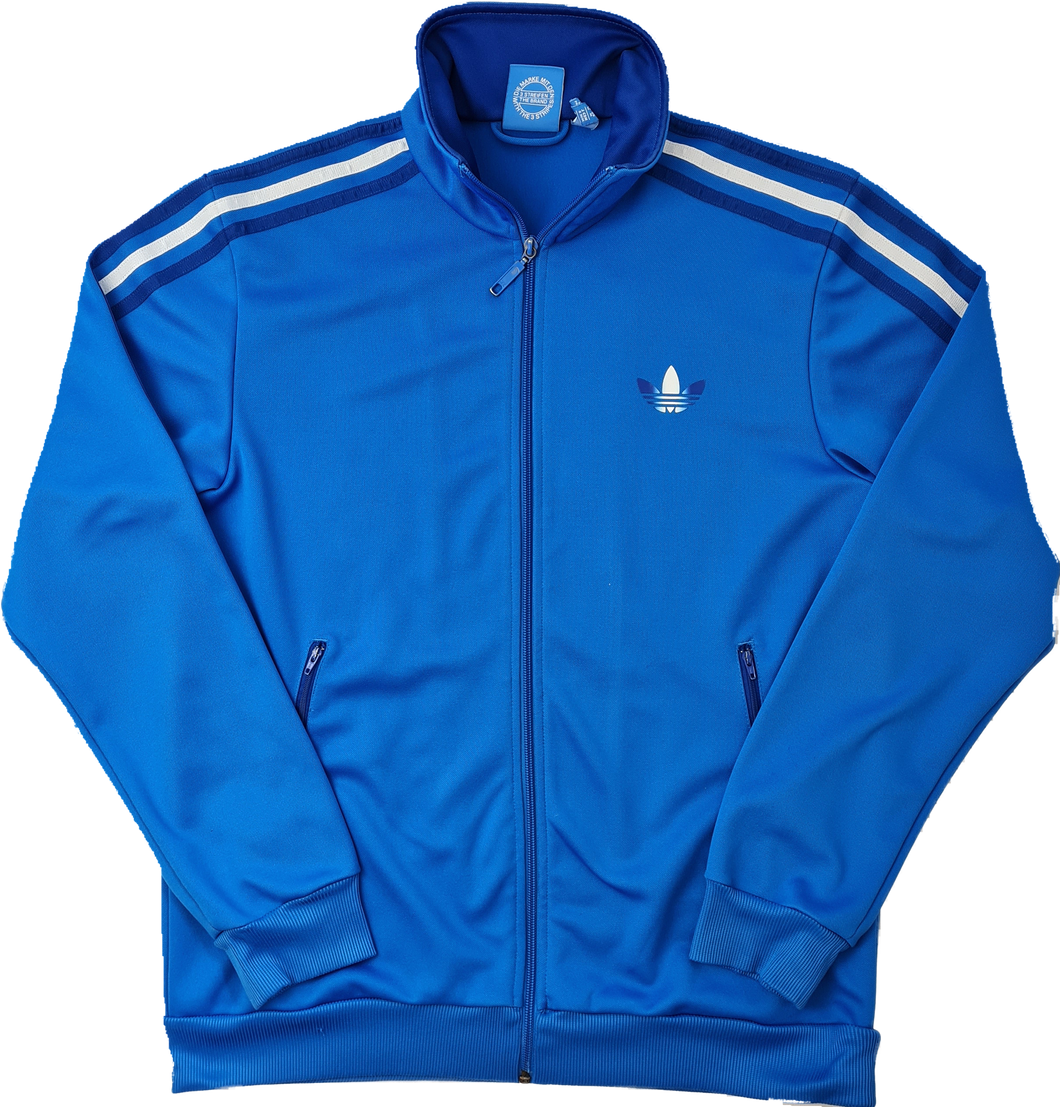 Tracktop adidas hot sale firebird blue