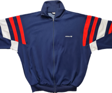 Load image into Gallery viewer, adidas Originals 90s Blue Red White vintage track top M
