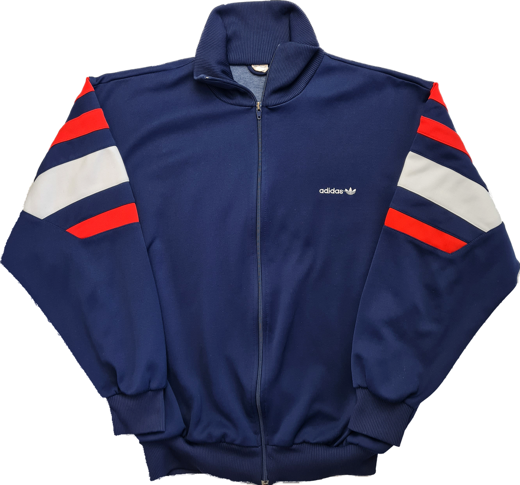 adidas Originals 90s Blue Red White vintage track top M