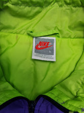 Load image into Gallery viewer, Vintage 90s Nike Track Top L Navy Yellow
