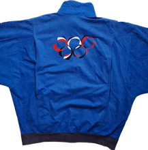 Load image into Gallery viewer, RARE 80s Vintage adidas France Olympic track top XL

