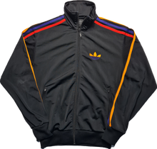 Load image into Gallery viewer, 2009 adidas Originals Firebird Orange Purple Red vintage track top Small
