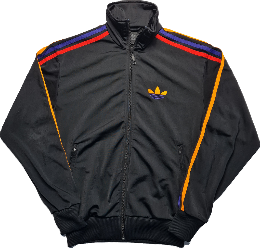 2009 adidas Originals Firebird Orange Purple Red vintage track top Small