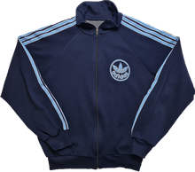 Load image into Gallery viewer, 1980s Vintage adidas Track Top Blue M/L
