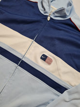Load image into Gallery viewer, Vintage Nike USA Track Top Navy White Blue XL
