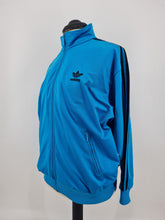 Load image into Gallery viewer, 90s adidas Firebird Blue Turquoise vintage track top M D5
