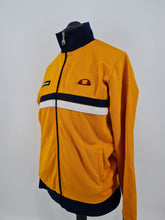 Load image into Gallery viewer, Ellesse Avidor Track Top Orange Navy M
