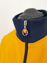 Load image into Gallery viewer, Ellesse Avidor Track Top Orange Navy M
