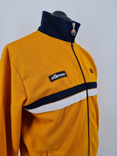 Load image into Gallery viewer, Ellesse Avidor Track Top Orange Navy M

