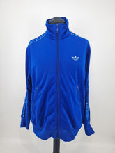 Load image into Gallery viewer, 2012 adidas Originals Firebird Blue Camo vintage track top L

