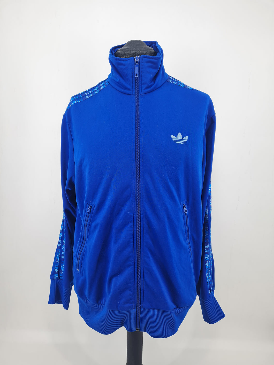 2012 adidas Originals Firebird Blue Camo vintage track top L