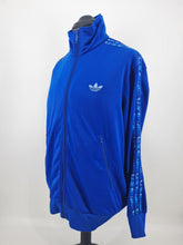 Load image into Gallery viewer, 2012 adidas Originals Firebird Blue Camo vintage track top L
