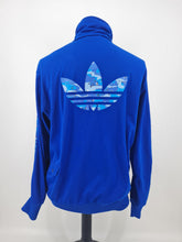 Load image into Gallery viewer, 2012 adidas Originals Firebird Blue Camo vintage track top L
