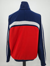 Load image into Gallery viewer, Vintage Made in Taiwan adidas Originals Track Top XL Red Blue
