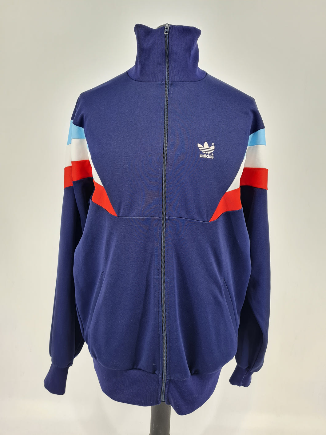 Vintage 80s adidas Originals Trefoil Track Top XL 192 made in Spain