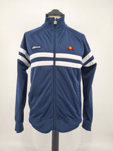 Load image into Gallery viewer, Ellesse Cariano Track Top Blue White L
