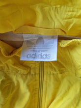 Load image into Gallery viewer, Vintage 90s adidas Ukraine Olympic Training Track Top Yellow Blue L - XL
